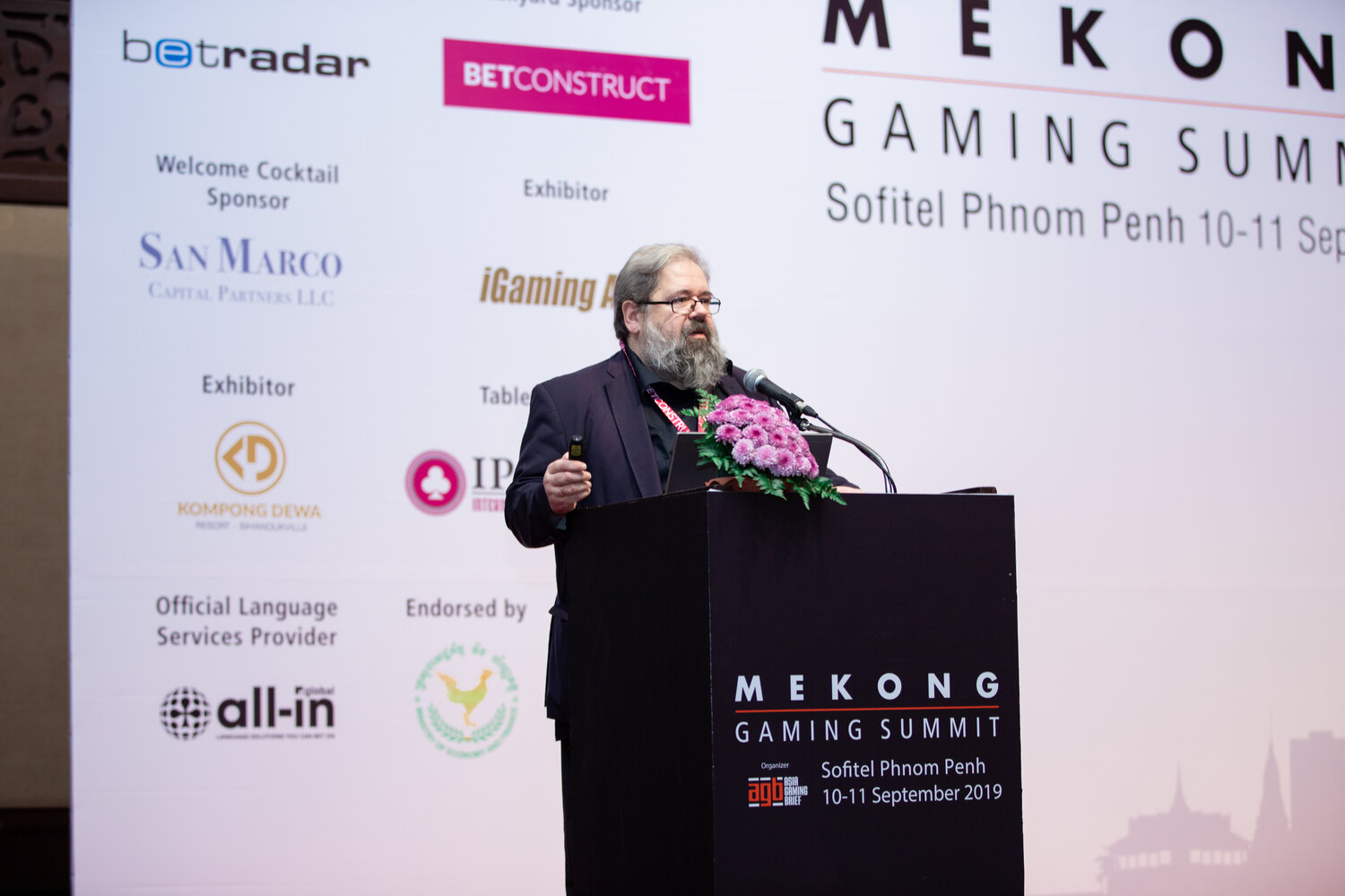 Wolfgang Georg Arlt, Mekong Gaming Summit